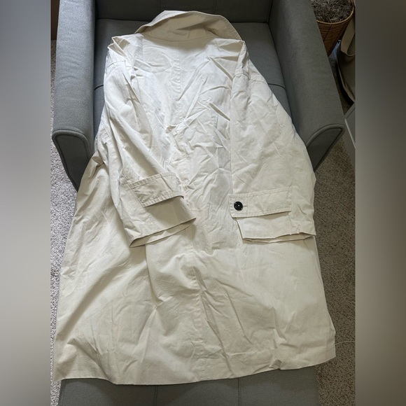 ZARA COAT , POCKET TRENCH ZW COLLECTION. SIZE M -L - Picture 15 of 15